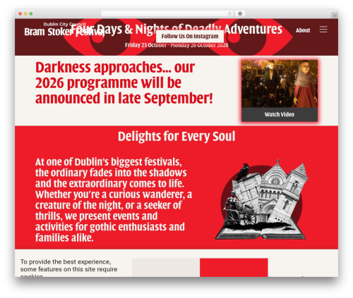 Base Theme WordPress theme - bramstokerfestival.com