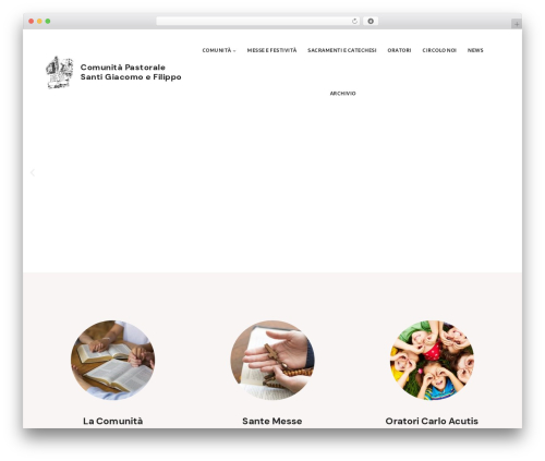 baseTheme WordPress theme - comunitagiacomoefilippo.it
