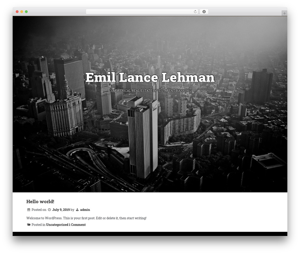 BAW WordPress theme - emillancelehman.com BAW WordPress theme - emillancelehman.com