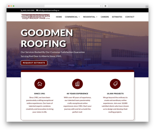 Divipasswords WordPress plugin - goodmenroofing.ca