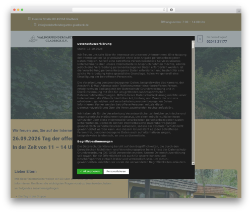 Earna WordPress theme - waldorfkindergarten-gladbeck.de