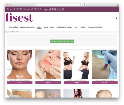 Elgrande WordPress theme - fisest.com.br