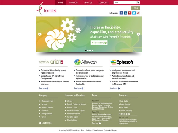 Formtek WordPress theme