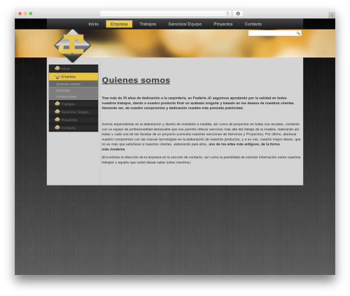 JC WordPress theme - fusteriajc.com
