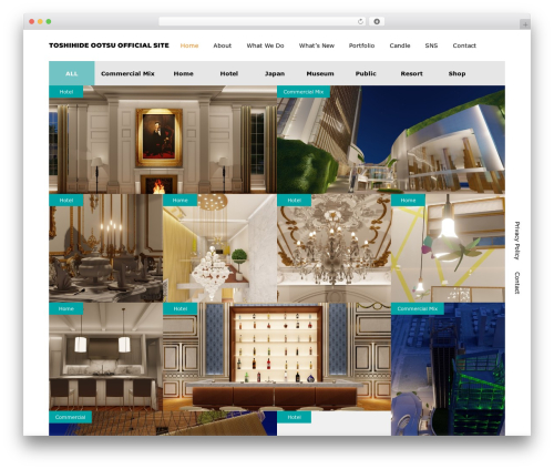 NUMERO top WordPress theme - ootu-toshihide.com
