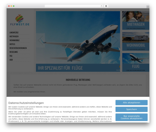 Socha Responsive Theme theme WordPress - flywest.de