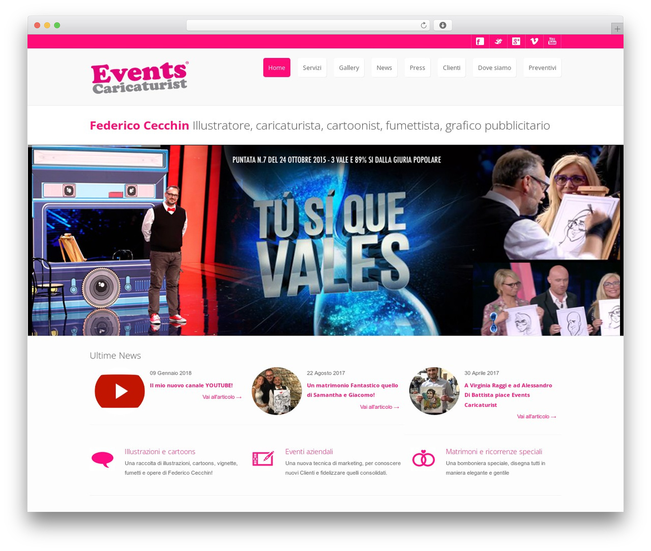Theme WordPress COMMANDER THEME - federicocecchin.com