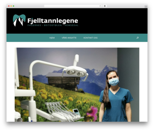 WordPress template Vantage Premium - fjelltannlegen.no