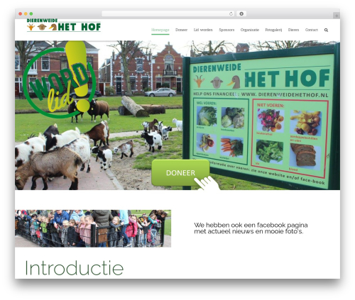 Simple facebook plugin WordPress plugin - dierenweidehethof.nl