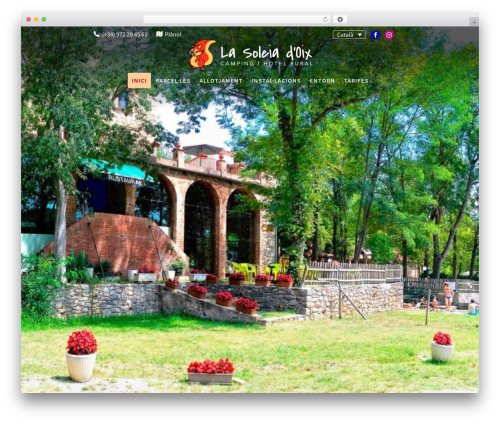 WordPress theme Blank theme - lasoleiadoix.cat
