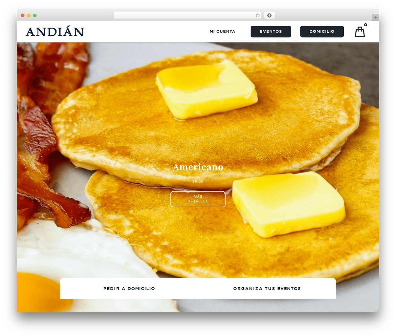WordPress theme LC Blank - andianbistro.com