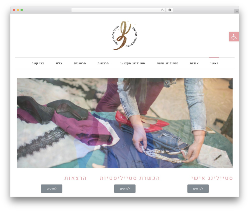 WordPress theme Poza - shanizohar.com