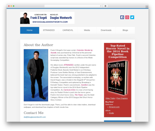 WP theme Unity - frankdangeli.com