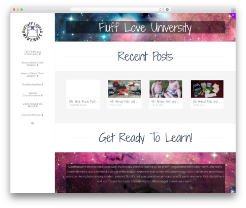 X WordPress theme - fluffloveuniversity.com