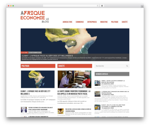 Avenue2 modif WordPress theme - economie-afrique.com