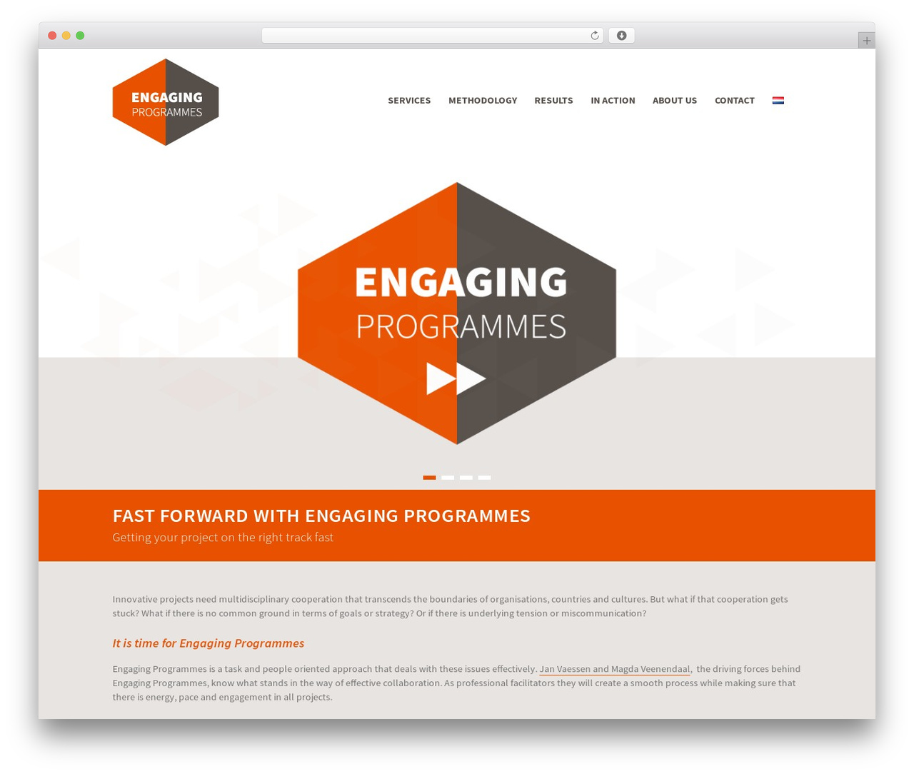 Best WordPress theme Engaging Programmes - engagingprogrammes.com