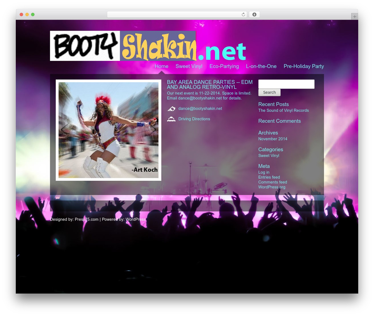 Cafe Elements best WordPress theme - bootyshakin.net