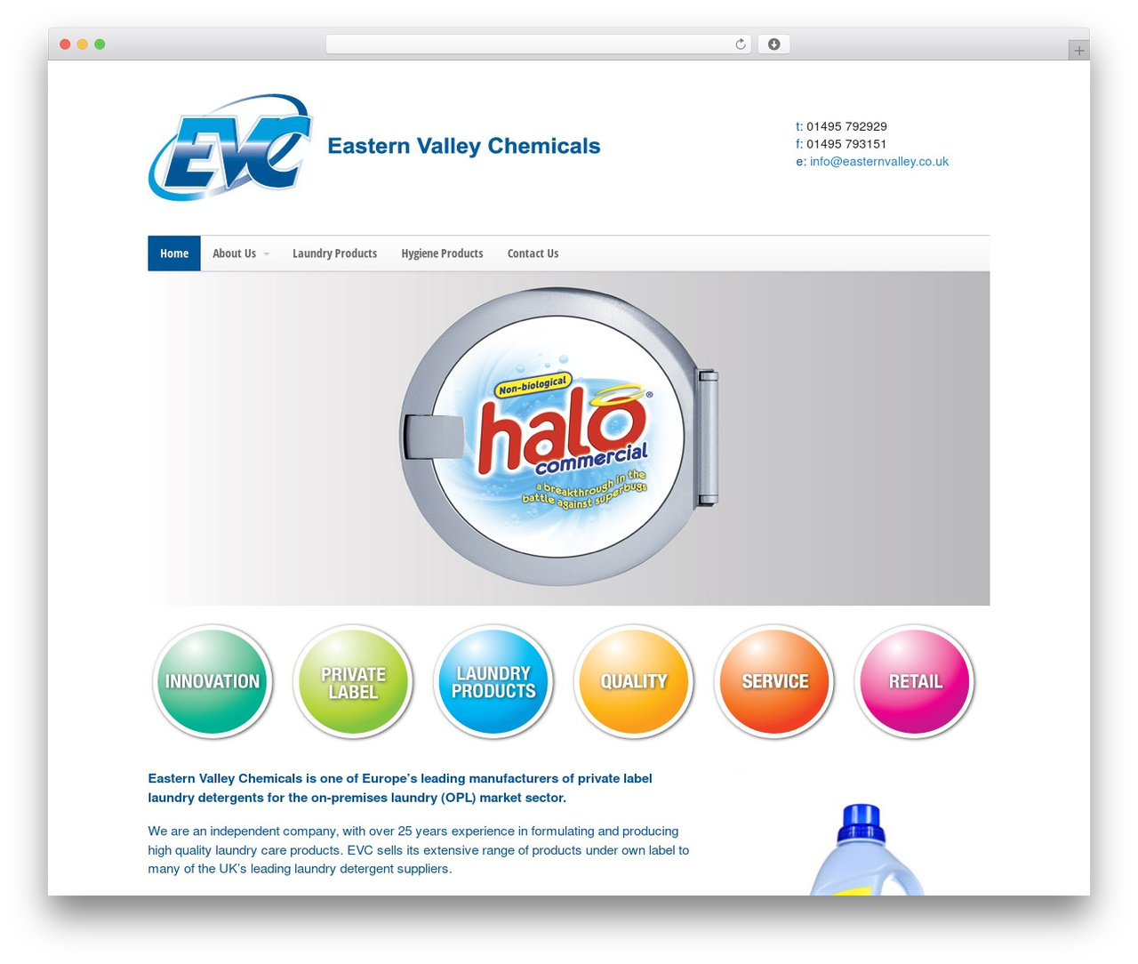 Canvas WordPress theme - easternvalley.co.uk