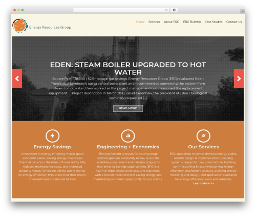 ERG WordPress theme - energyresourcesgroupinc.com