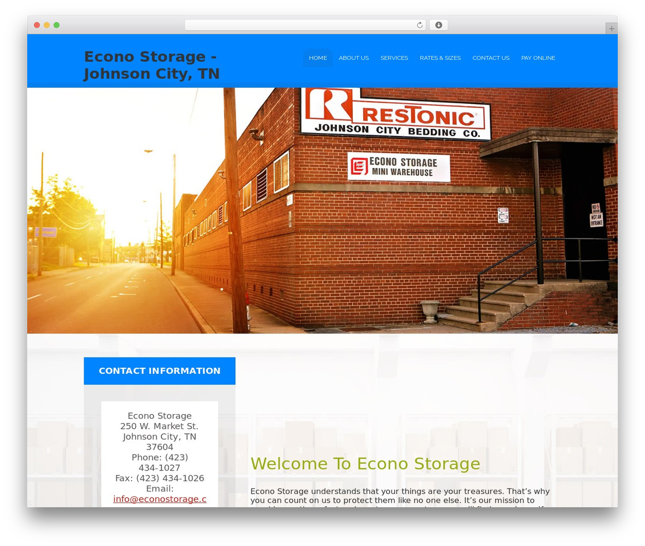 Genesis WordPress theme - econostorage.com Genesis WordPress theme - econostorage.com