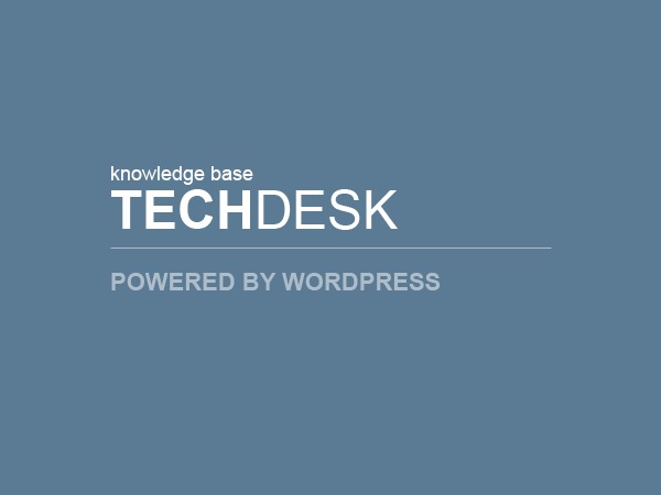 TechDesk - Responsive Knowledge Base/FAQ Theme (shared on wplocker.com) best WordPress theme by ZERGE