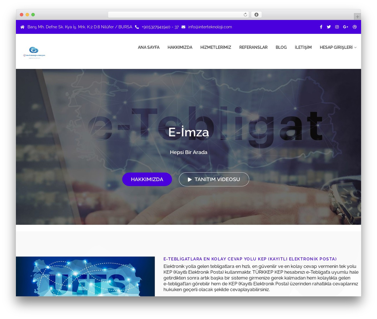 techinfo theme WordPress - interteknoloji.com