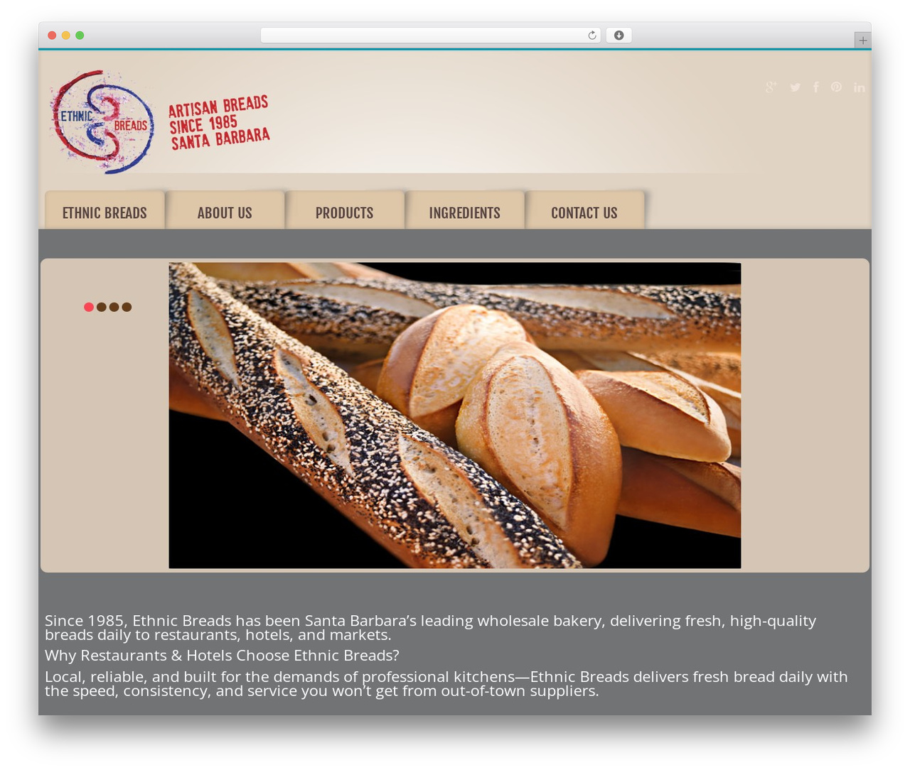 Theme WordPress cherry - ethnicbreads.com Theme WordPress cherry - ethnicbreads.com