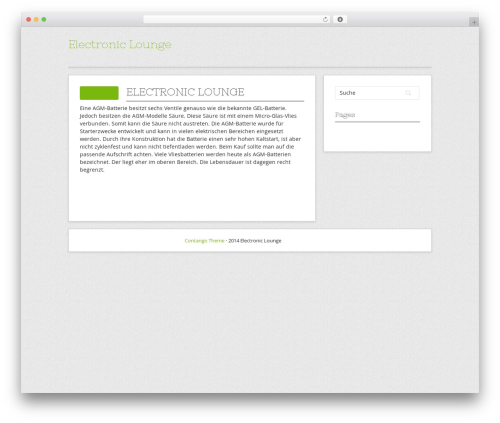 Theme WordPress Contango - electroniclounge.de Theme WordPress Contango - electroniclounge.de