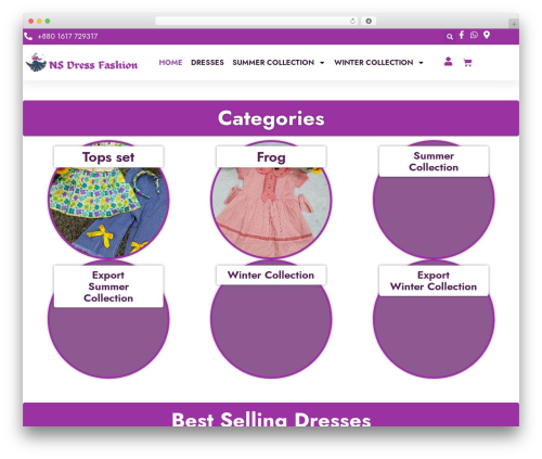Orderflow WordPress plugin - nsdressfashion.com