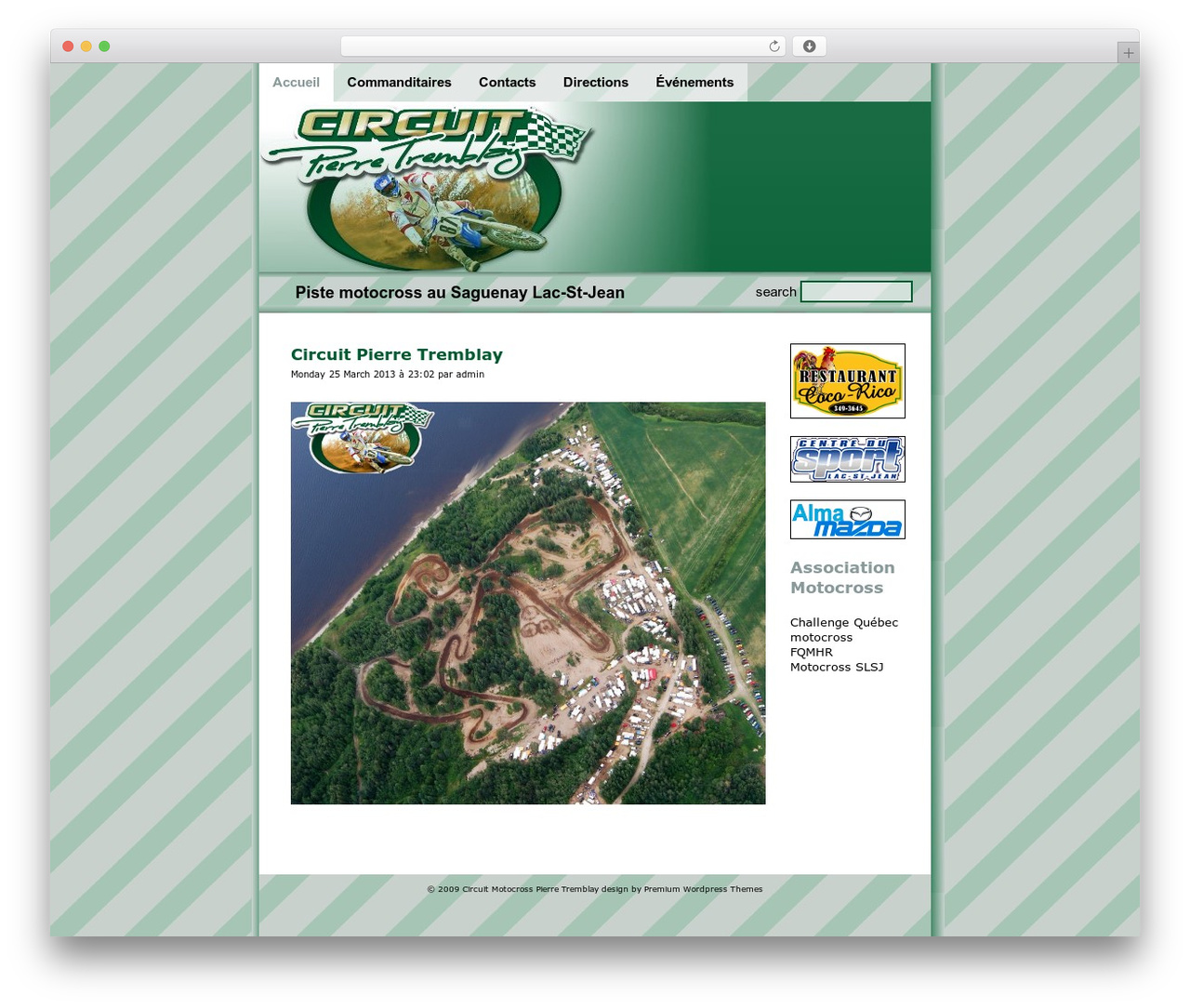 Theme WordPress White WP - circuitpierretremblay.com