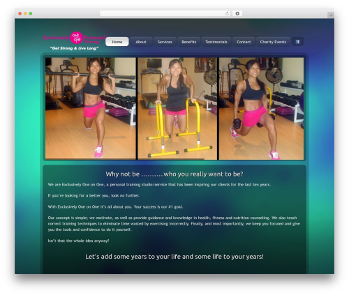 WordPress theme Clockstone - exclusivelyoneonone.com