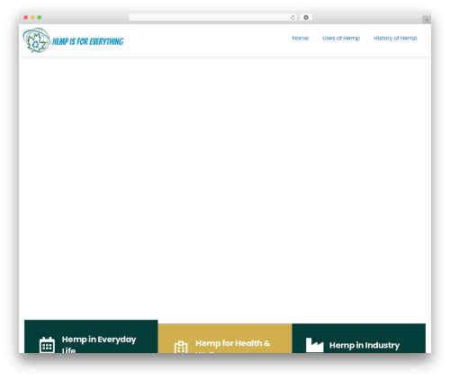 Axil elements WordPress plugin - hempisforeverything.com