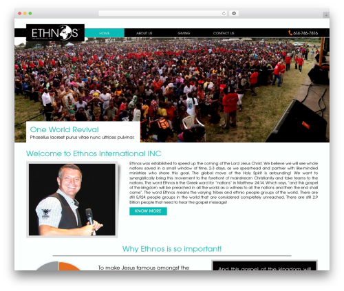 WordPress theme Enthnos - ethnosint.com