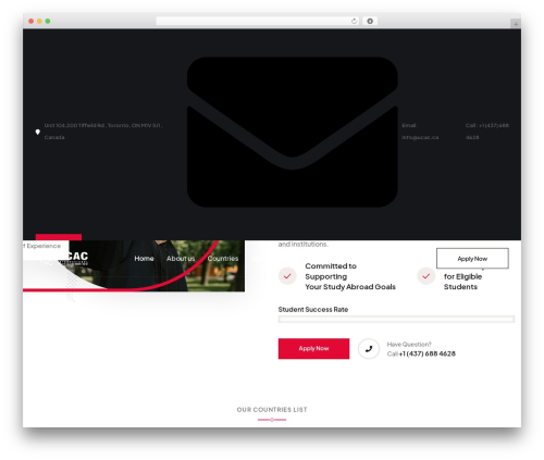 Treck addon WordPress plugin - ucac.ca