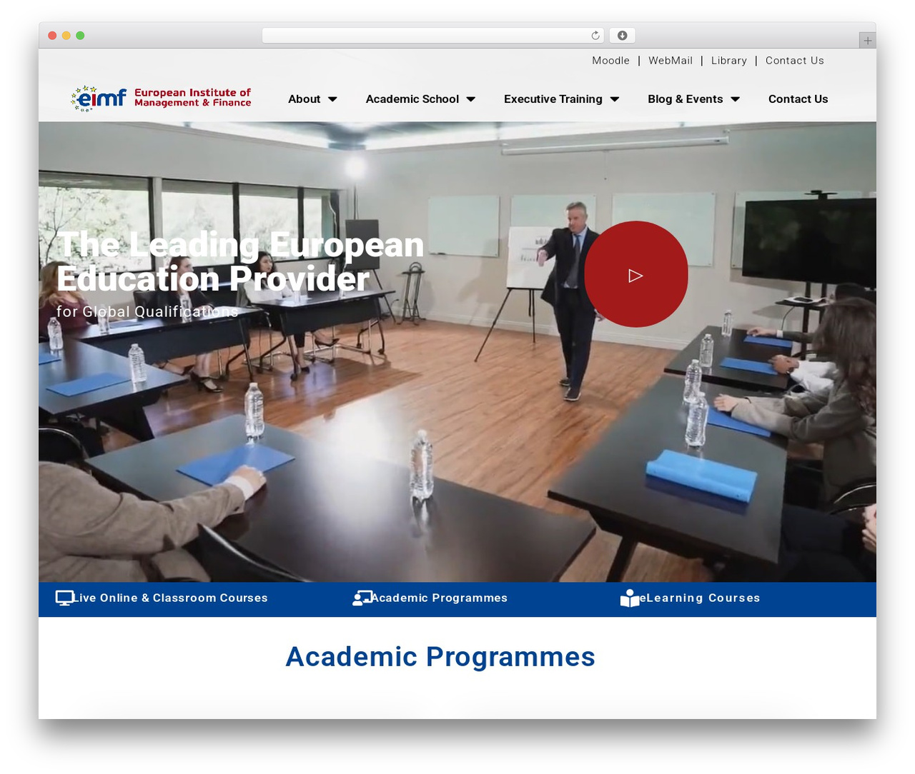 Bridge theme WordPress - eimf.eu