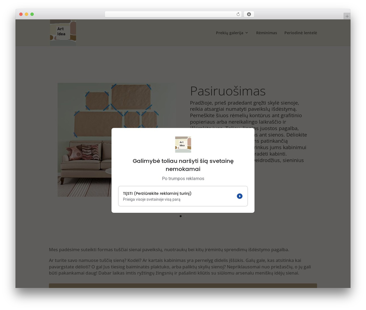 Divi theme WordPress - artidea.lt Divi theme WordPress - artidea.lt