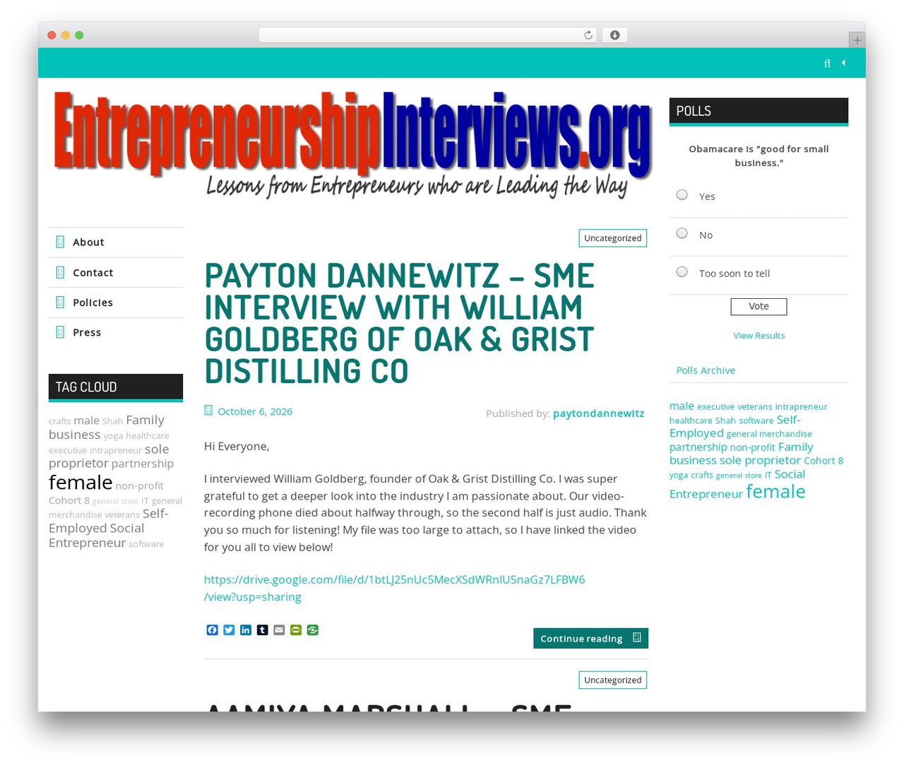 MaxFlat Core theme WordPress free - entrepreneurshipinterviews.org MaxFlat Core theme WordPress free - entrepreneurshipinterviews.org