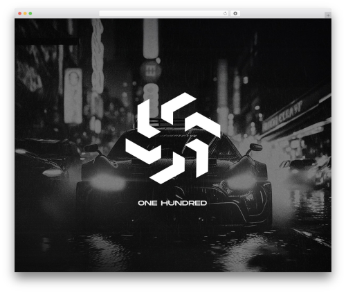 oneHundred WordPress theme - onehundredrecords.com