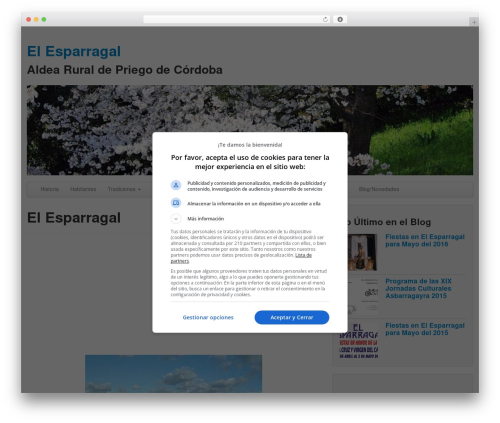 The Bootstrap WordPress theme - esparragal.com The Bootstrap WordPress theme - esparragal.com