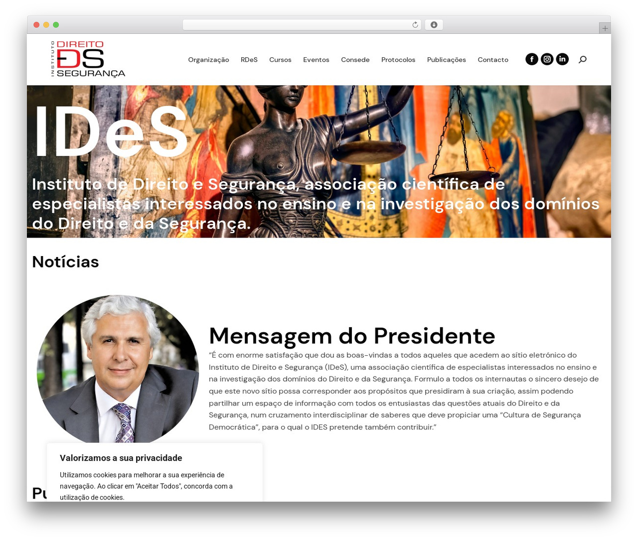 The7 WordPress website theme - ides.pt
