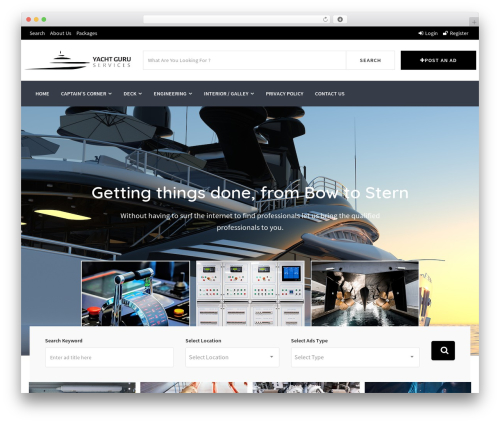 adforest theme WordPress - yachtguru.info