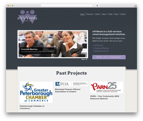 Best WordPress theme simpler - evvvents.ca