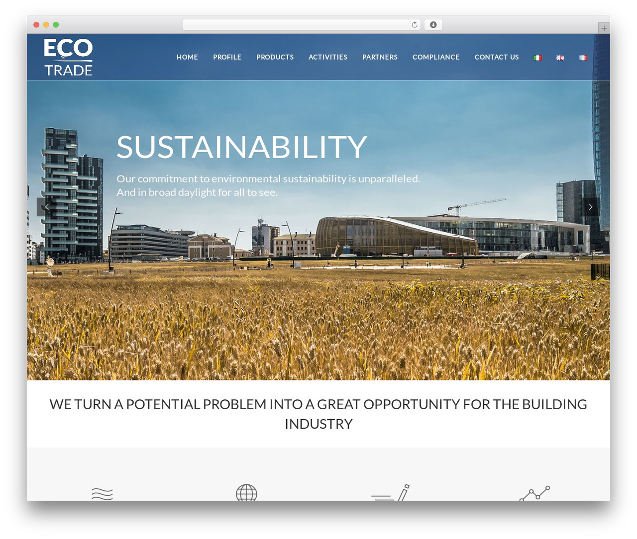 CIAO WordPress theme design - ecotrade.net CIAO WordPress theme design - ecotrade.net