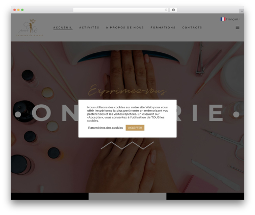 Curly business WordPress plugin - pourelleinstitut.ch