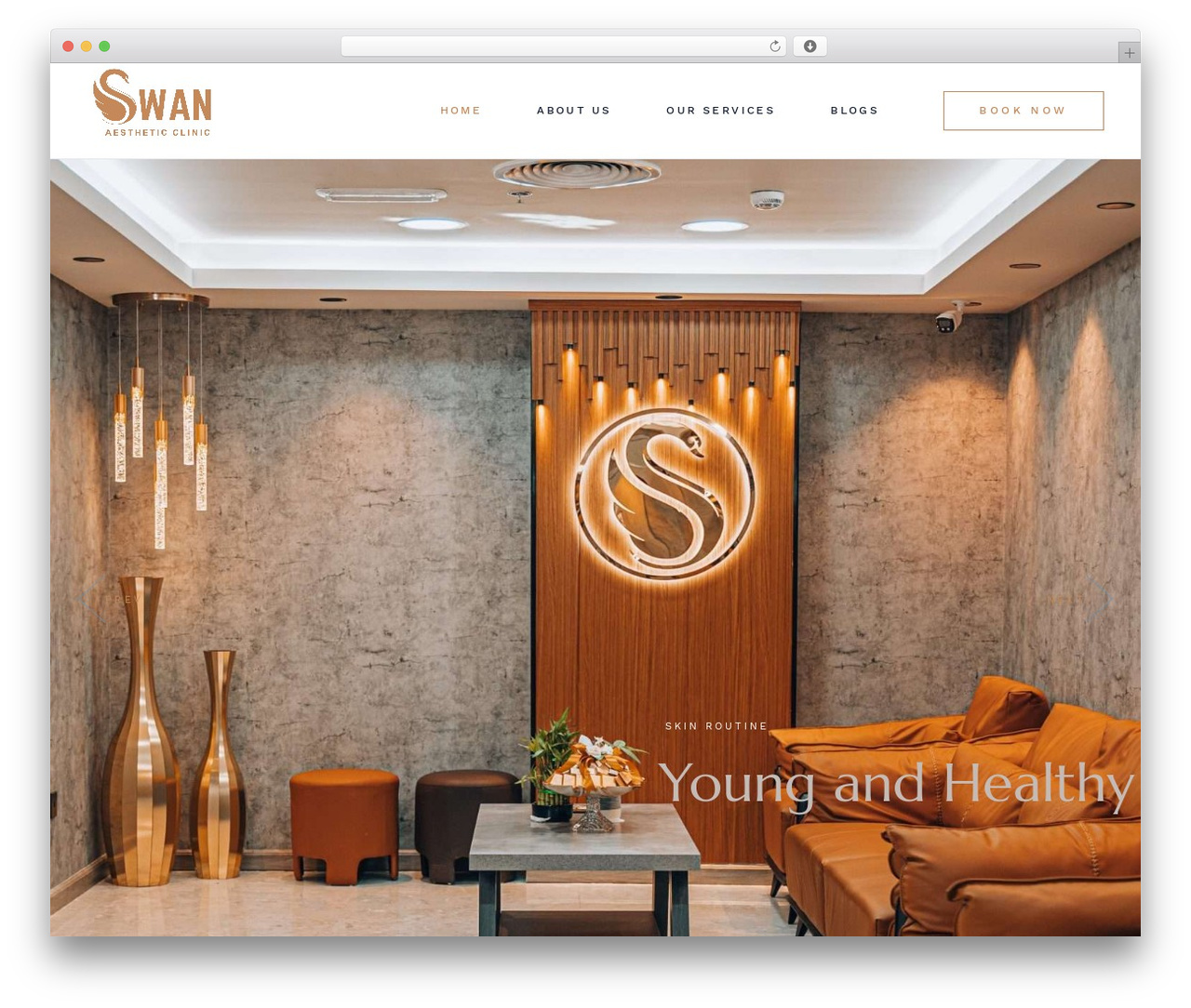DermaClear top WordPress theme - swanclinic.ae