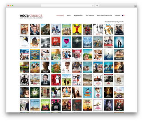 Edda theme WordPress - eddaclassics.com