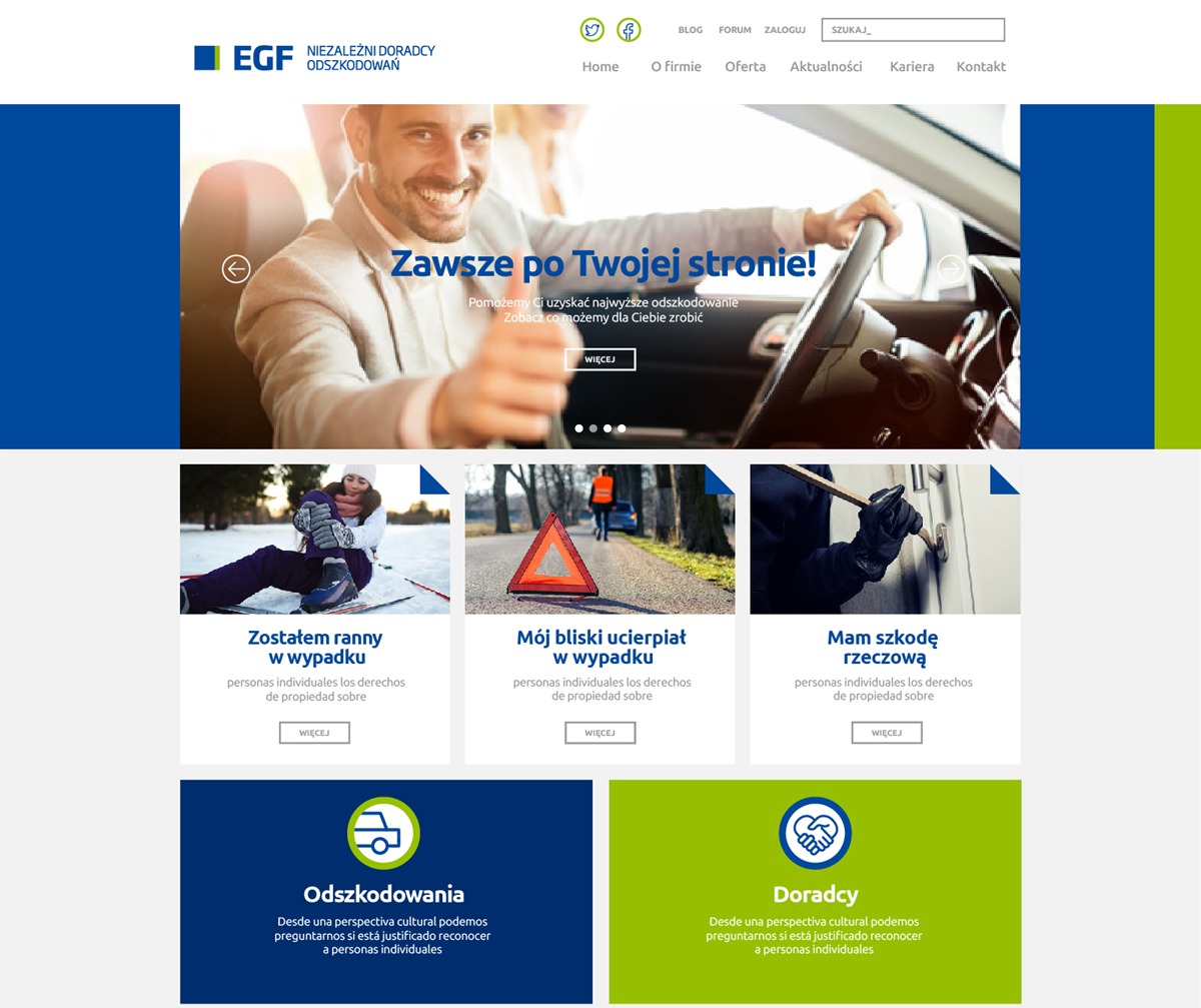 EGF WordPress theme by Zonart Communications