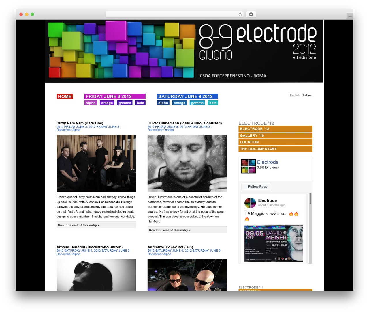 Electrode theme WordPress - electrode.it Electrode theme WordPress - electrode.it