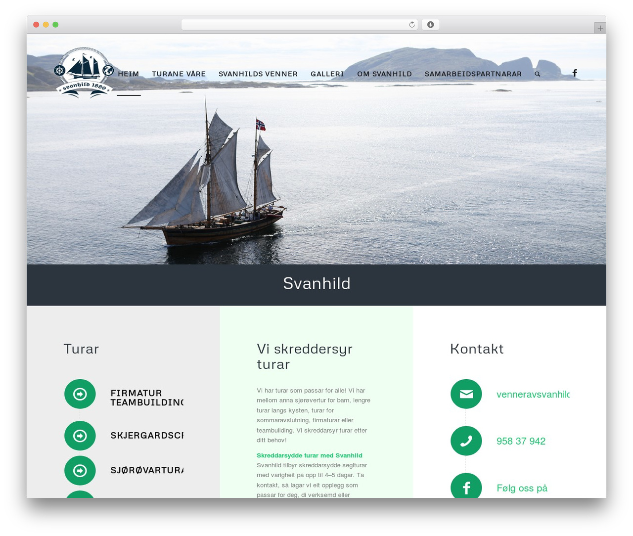 Enfold best WordPress theme - svanhild.no