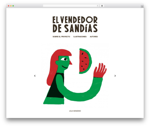 Evolution WordPress page theme - elvendedordesandias.com